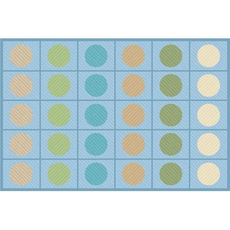 Carpets For Kids Carpets for Kids 64818 8 x 12 ft. Open Seating Classroom Rug; Calming Color - Rectangle 64818